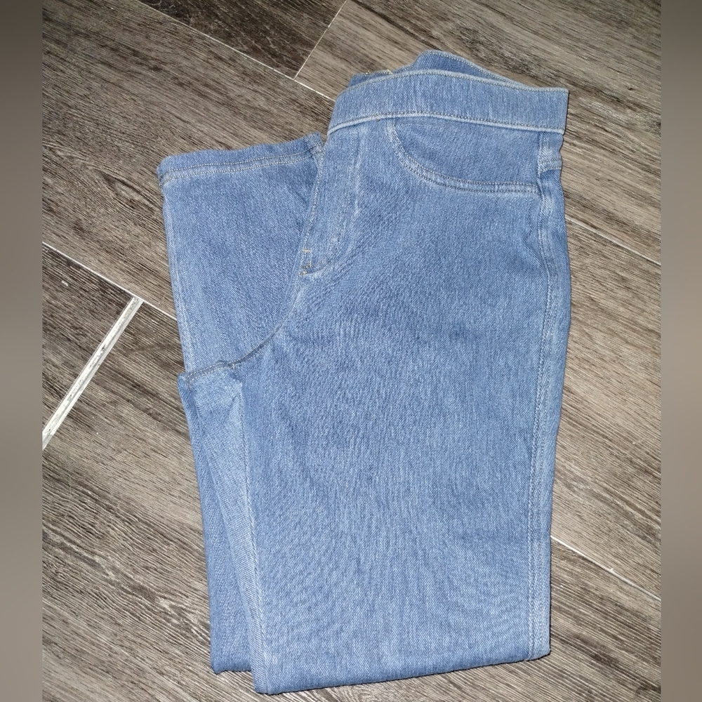 Pull-On Denim Style Pants